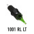 Metrix Needle Cartridges - 01 Round Liner Long Taper 10 gauge