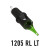 Metrix Needle Cartridges - 05 Round Liner Long Taper 12 gauge