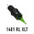 Metrix Needle Cartridges - 01 Round Liner Extra Long Taper 14 gauge