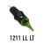 Metrix Needle Cartridges - 11 Round Liner Long Taper Loose Liner 12 gauge