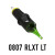 Metrix Needle Cartridges - 07 Round Liner Long Taper Extra Tight 08 gauge