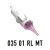 Metrix PMU Cartridges - 01 Round Liner PMU Medium Taper 035 / 12 gauge