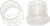 Ink Cups with Foot Base (No Spill) - Clear - 11mm