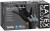 Saniflex Powder Free Black Latex Examination Gloves - Medium 1 box
