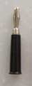 Black Banana Plug