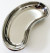 Kidney Shaped Stainless Steel Tray - 12 inches