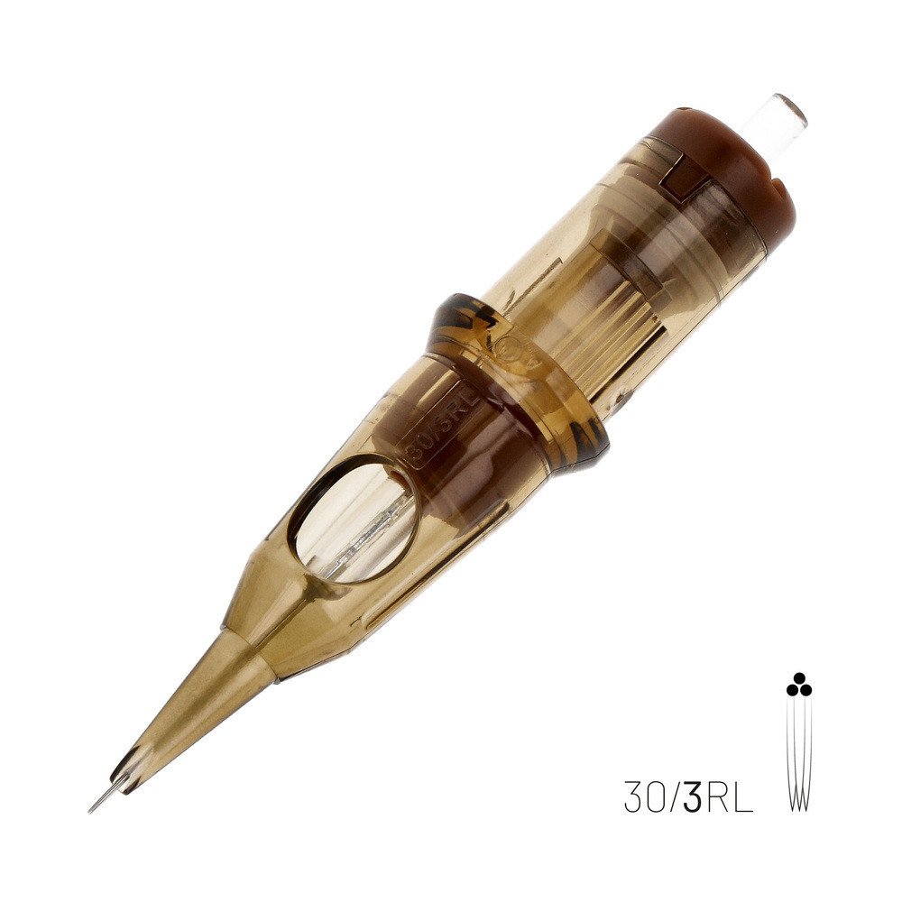 Kwadron Needle Cartridges - Round Liner 03 (0.30mm Gauge)