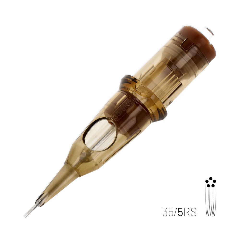 Kwadron Needle Cartridges - Round Shader 05 (0.35mm Gauge)