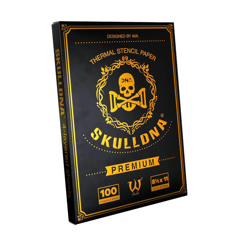 Protat Card SkullDNAPremium Thermal Stencil Paper - Protat Tattoo Supplies